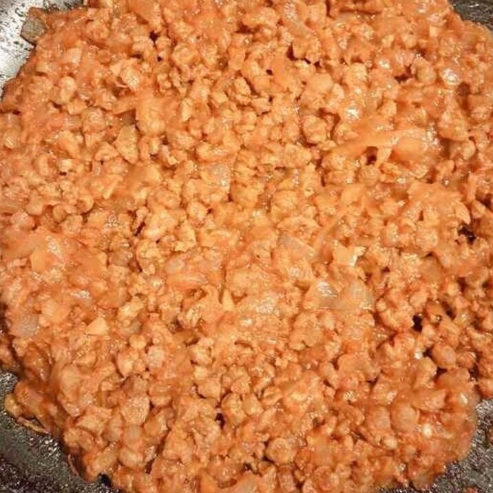 大豆のお肉で作るミートソース